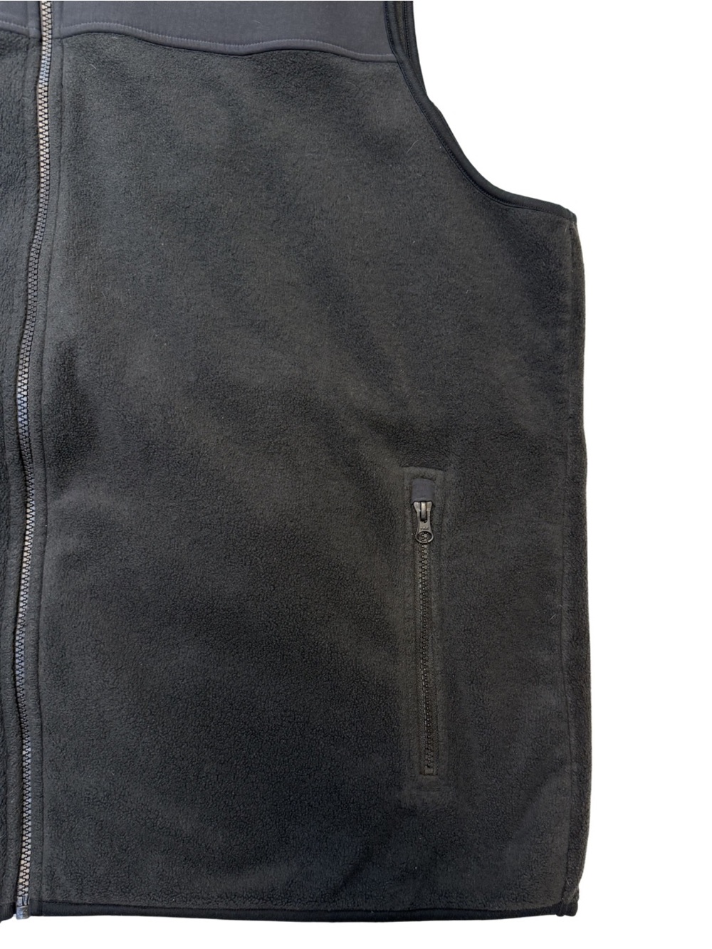 WindRiver Black Full Zip Fleece Softshell Vest 3XL Men’s Outdoor Hiking Casual - Picture 4 of 6